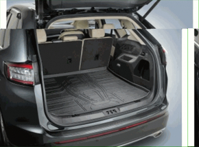 Boot mat Ford Edge 15-24 rubber black