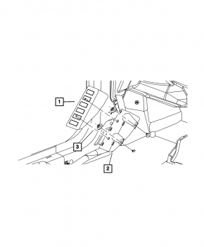Foot Rest Jeep Compass 11-16