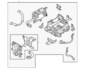 Inverter assembly Hyundai Tucson 22-25 1.6T HEV