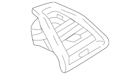 BMW X3 G01 22-24 Left Front Panel Air Vent Deflector