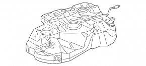 Fuel tank Lexus RX400h 06-09