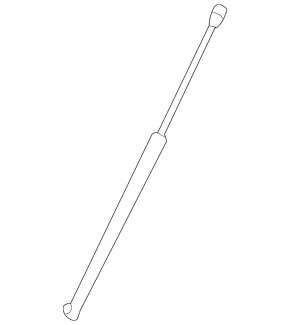 Left tailgate shock absorber for Hyundai Kona 18-23