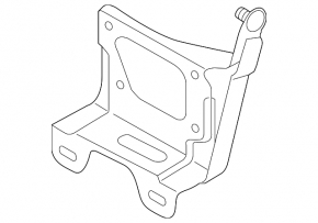 Bracket for cruise radar Mitsubishi Outlander 16-22