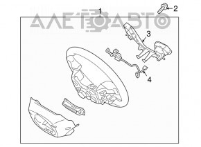 Hyundai Sonata 15-17 steering wheel controls