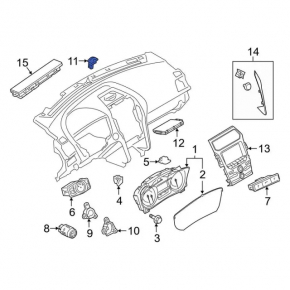 Ford Escape MK3 13-19 Light Sensor