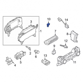 Ford Escape MK3 13-19 Light Sensor