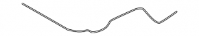 Lincoln MKX Hood Release Cable 16-18 Rear