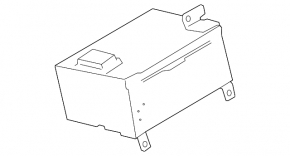 Ford Mustang mk6 15-17 radio tape recorder without display