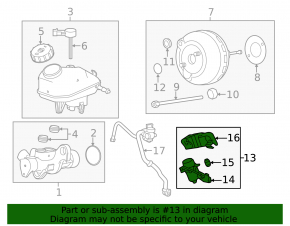 Chevrolet Cruze 11-15 Vacuum Pump Assembled