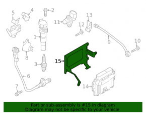 Kia Sportage 17-22 Engine Computer ECU Bracket
