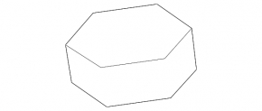 Left cup cover for Lexus RX300 RX330 RX350 04-09