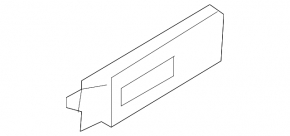 External tailgate handle for Audi E-Tron 19-23 with 360-degree camera