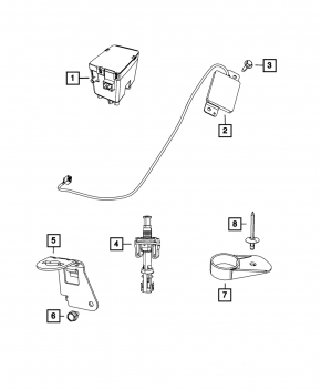 Ignition switch for 11-14 Dodge Challenger