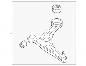 Lower front right control arm for Kia Niro 23-26