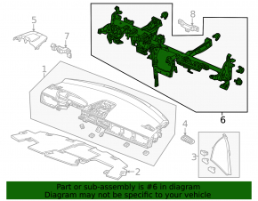Honda Civic XI FE/FL 22-26 Torpedo Reinforcement Pipe