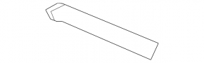 Rear bumper mount right Kia Optima 11-13 prerest