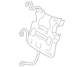 Lumbar support for driver's seat Hyundai Ioniq 20-22 with motor