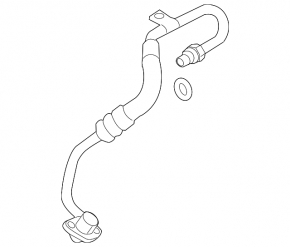 High pressure hose power steering Porsche Cayenne 958 11-17