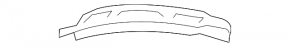 Left turn signal mirror for Porsche Macan 19-26
