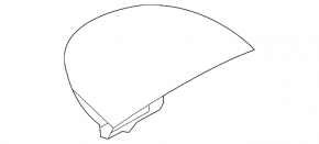Airbag passenger in the dashboard Nissan Versa Note 13-19 without lining