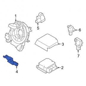 Driver Seat Position Sensor Ford C-max MK2 13-18
