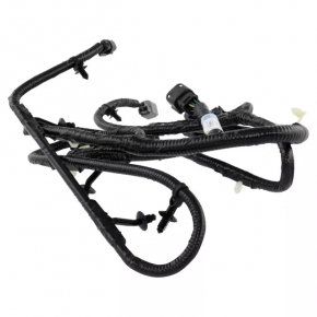 Lincoln MKX 16 front bumper wiring - under blinds, under temperature sensor, under horns