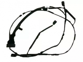 Lincoln MKX 16 front bumper wiring - under blinds, under temperature sensor, under horns