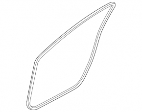 Door seal front right Mazda 6 18-21