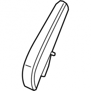 Airbag seat left Lincoln MKZ 17-20 with beige lining