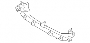 Lower TV mounting bar for Mazda CX-5 13-16 plastic