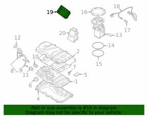 Fuel Pump Control Module BMW 3 G20 19-24