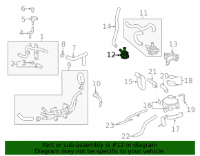 Inverter Cooling Pump Honda Insight 19-22