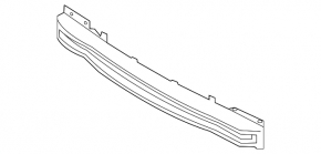Volvo XC60 10-17 Front Bumper Reinforcement
