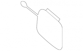 BMW 7 Series G11 G12 16-19 Front Bumper Tow Hook Cap