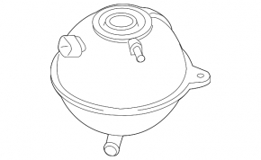 Expansion tank cooling VW Atlas 18- 2.0T without cap