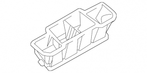 Mitsubishi Outlander 14-16 Central Fan Duct