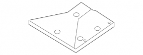 Front right wing trim Audi Q5 80A 18 - broken mount