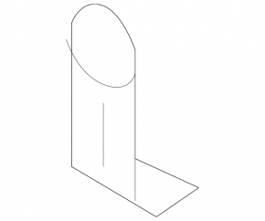 Rear bumper reinforcement bracket lower right Hyundai Sonata 11-15 hybrid