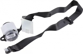 Seat belt rear central Nissan Leaf 13-17 black
