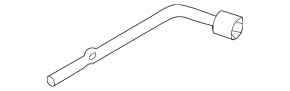 Mitsubishi Outlander 22-25mm Allen wrench oxidized
