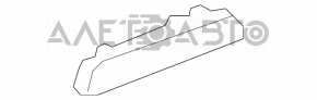 Reflector for the right rear bumper of a Mazda CX-7 06-09