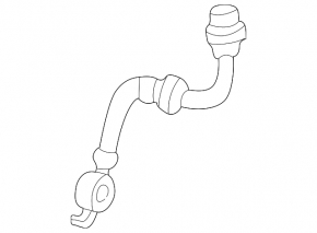 Brake hose front right Mazda6 03-08