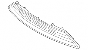 Lincoln MKZ 17-20 Front Bumper Lower Grille