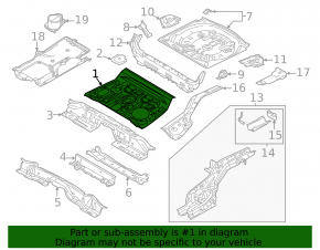 Mazda CX-5 17-24 trunk tray on the body