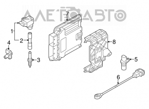 Ignition coil for VW Jetta 11-18 USA 1.8T