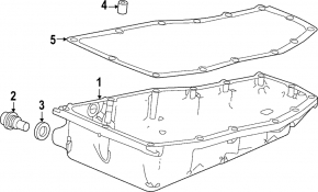 Automatic transmission pan Honda CRV 20-22 1.5T
