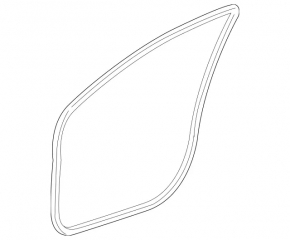 Mercedes W221 front right door seal