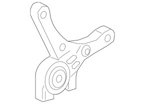 Automatic transmission bracket Chevrolet Volt 16 - aluminum