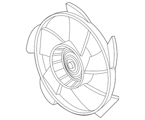 Cooling Fan Impeller Right Honda Clarity 18-21 USA