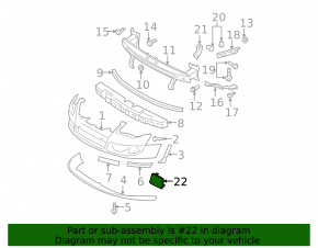 Left headlight washer cap VW Passat 06-09